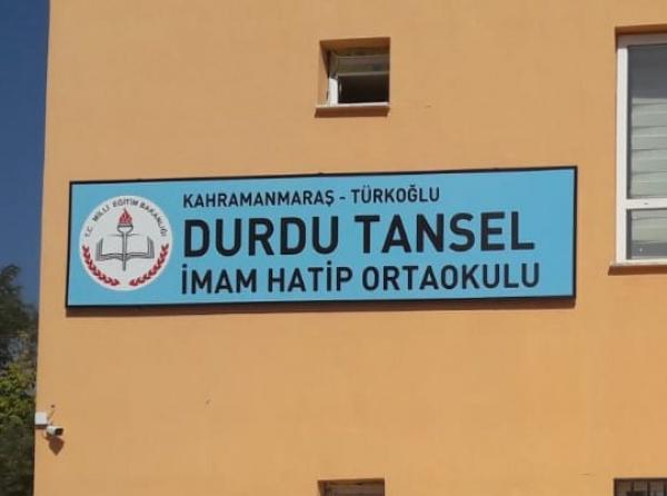 Türkoğlu Durdu Tansel İmam Hatip Ortaokulu Fotoğrafı