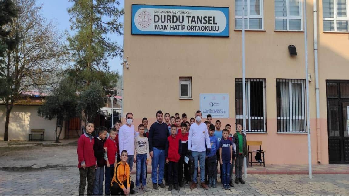 Okulumuz öğrencilerine Türkoğlu Belediyesi tarafından ücretsiz tıraş hizmeti verildi